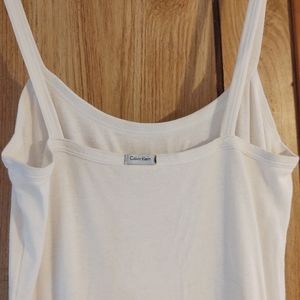 Calvin Klein white maxi dress